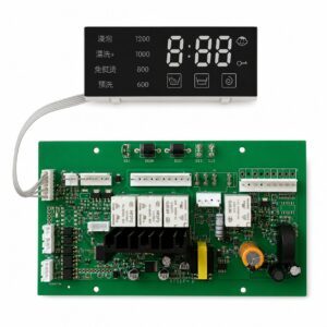 Coin-operated washing machine control board
